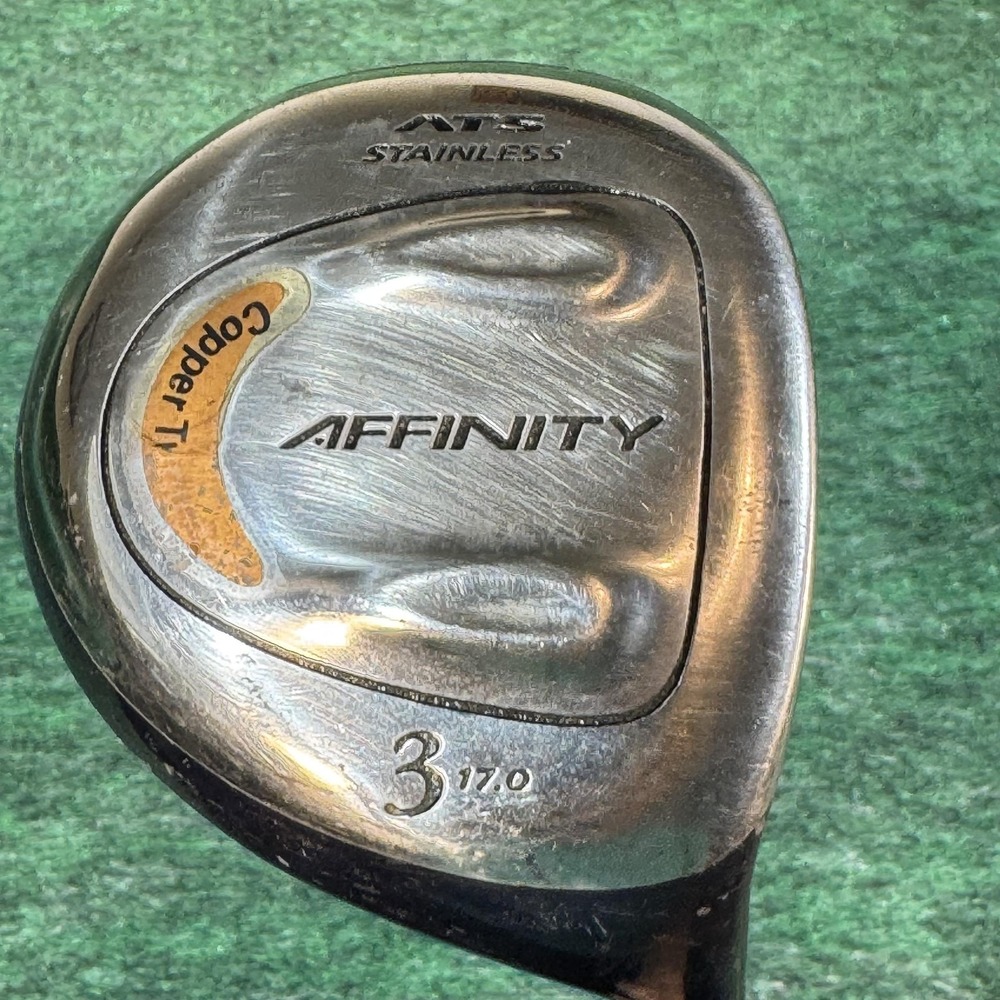 Affinity ATS Copper Ti 3 Wood 17° RH Light Flex Graphite Fairway Club